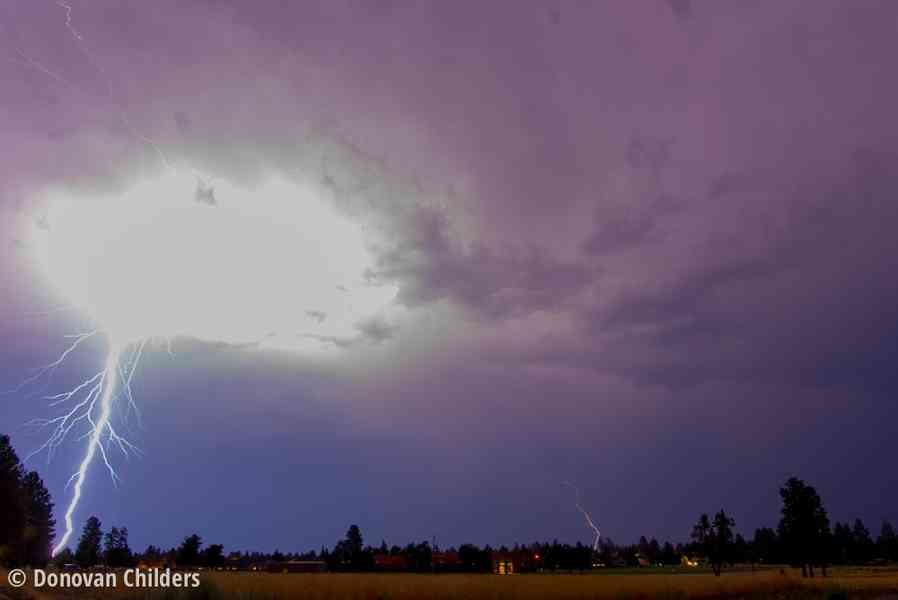 August 17th, 2014 Lightning storm