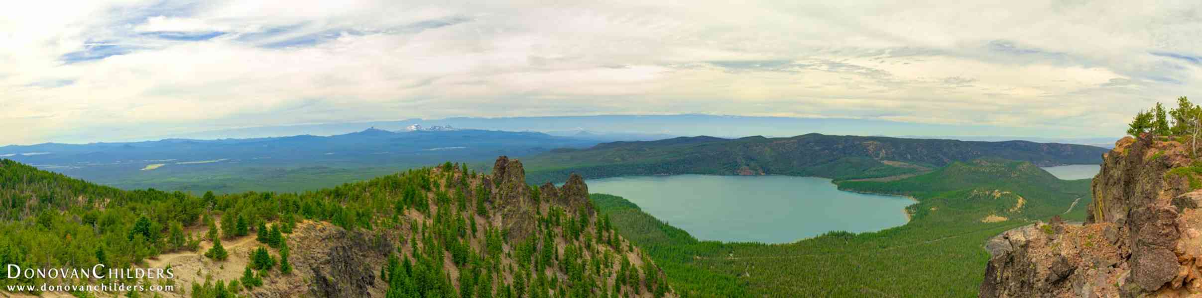 Paulina Peak near Paulina Lake, Oregon - Looking North