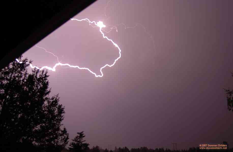 This one went CRACK!