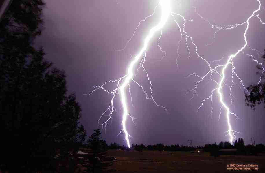 This strike was way to close for comfort!