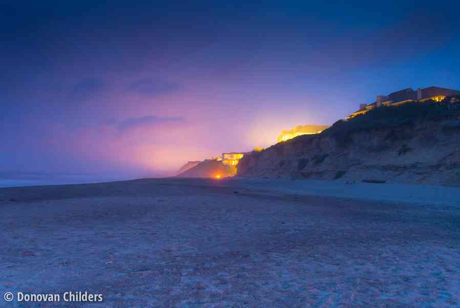 Bonfire on The Beach