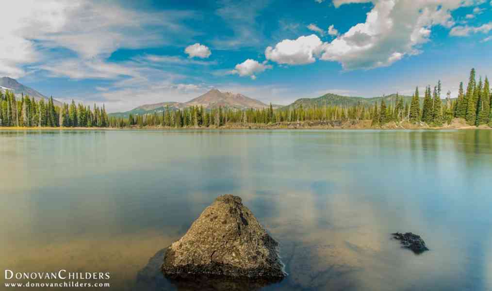 Broken Top over Sparks Lake