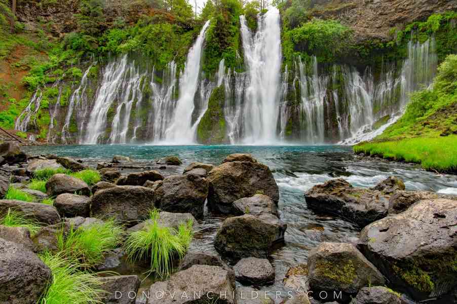 Burney Falls in the McArthur-Burney Falls State Park in Northern California