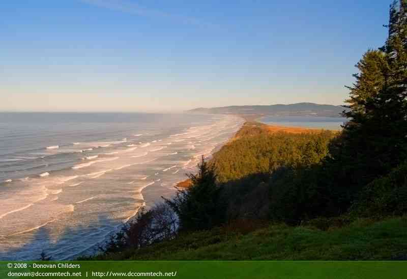 Looking over Cape Lookout