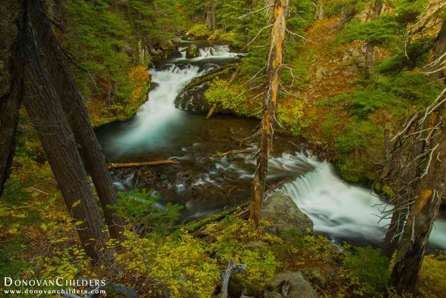 Green Lakes Trail Waterfall